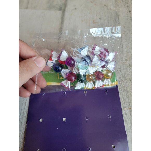 Holiday time candy piece village accessory Xmas set decor home - Picture 5 of 6